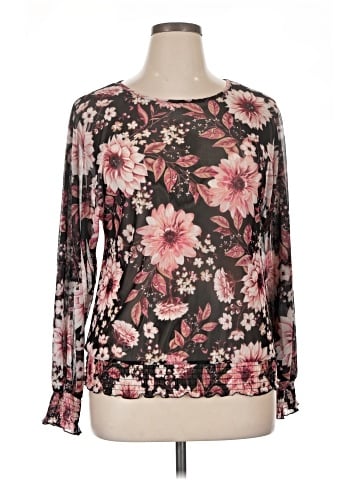 By Design Long Sleeve Blouse (view 1)