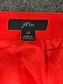 J.Crew 100% Polyester Solid Red Formal Skirt Size 12 - photo 4