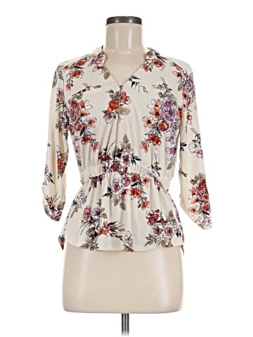 Tempted 3/4 Sleeve Blouse (view 1)