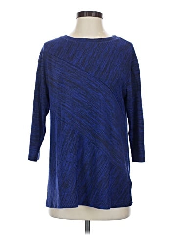 H By Halston 3/4 Sleeve T-Shirt (view 1)