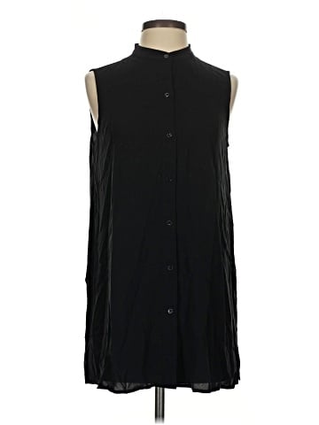 Eileen Fisher Sleeveless Button-Down Shirt (view 1)