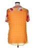Cato Orange Short Sleeve Blouse Size XL - photo 2