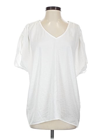 CAbi Short Sleeve Blouse (view 1)
