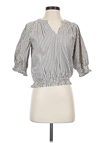 Downeast 3/4 Sleeve Blouse (view 1)