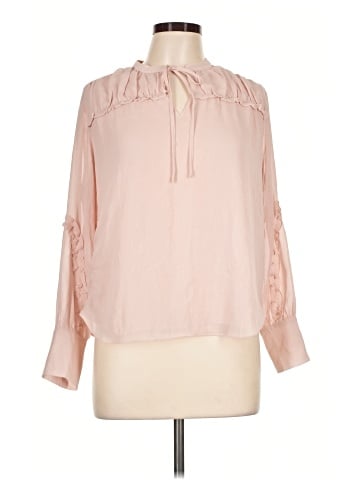 Ann Taylor Long Sleeve Blouse (view 1)