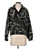 Ann Taylor LOFT 100% Polyester Print Black Jacket Size S - photo 1