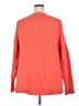 Seven7 100% Polyester Orange Pullover Sweater Size XL - photo 2