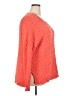 Seven7 100% Polyester Orange Pullover Sweater Size XL - photo 4