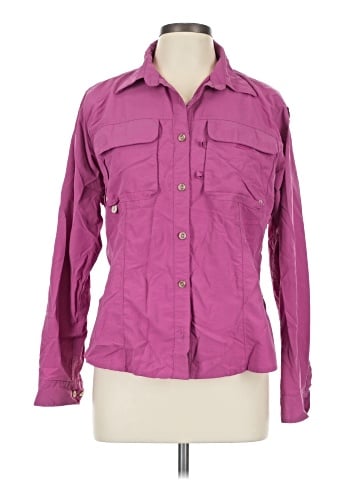 Magellan Sportswear Long Sleeve Button-Down Shirt (view 1)