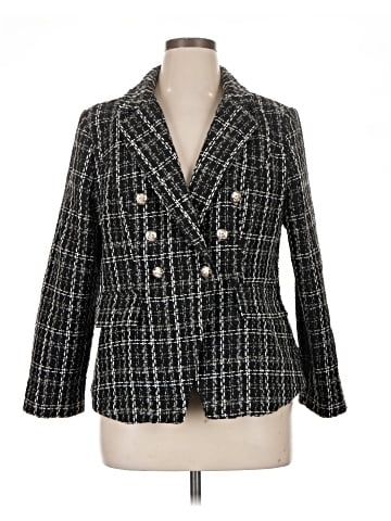 Shein Curve Blazer (view 1)