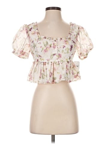 Altar'd State Short Sleeve Blouse (view 1)