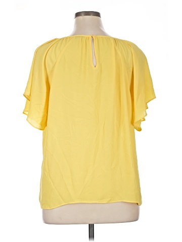 Ann Taylor Factory Short Sleeve Blouse (view 2)