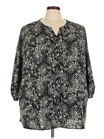 Catherines 3/4 Sleeve Blouse (view 1)