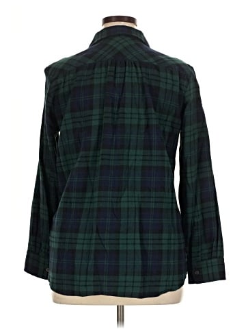 Lands' End Long Sleeve Button-Down Shirt (view 2)