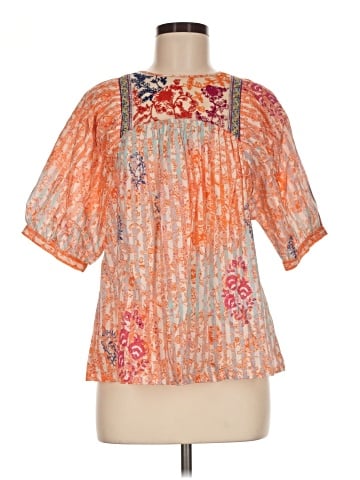 Vineet Bahl Short Sleeve Blouse (view 1)