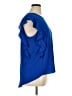 CeCe Blue Short Sleeve Top Size XL - photo 4