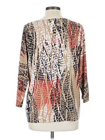 JM Collection 3/4 Sleeve Blouse (view 2)