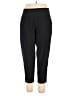 Athleta Solid Black Active Pants Size 14 - photo 1