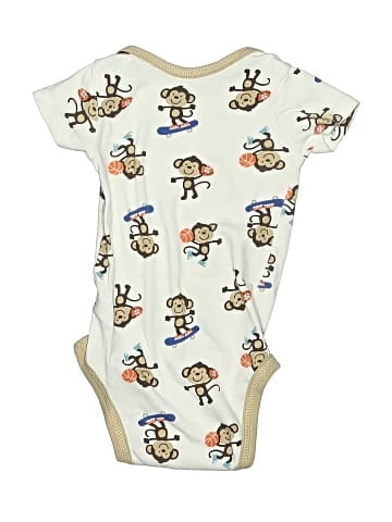 Just One Year by Carter's Short Sleeve Onesie (view 2)