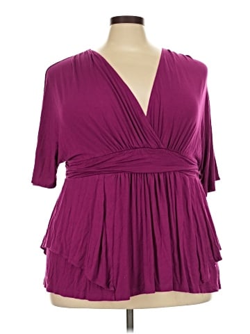 Kiyonna 3/4 Sleeve Blouse (view 1)