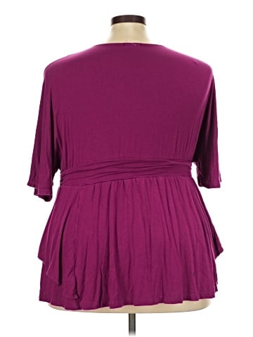 Kiyonna 3/4 Sleeve Blouse (view 2)