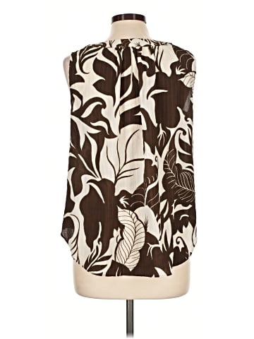 Rose + Olive Sleeveless Blouse (view 2)
