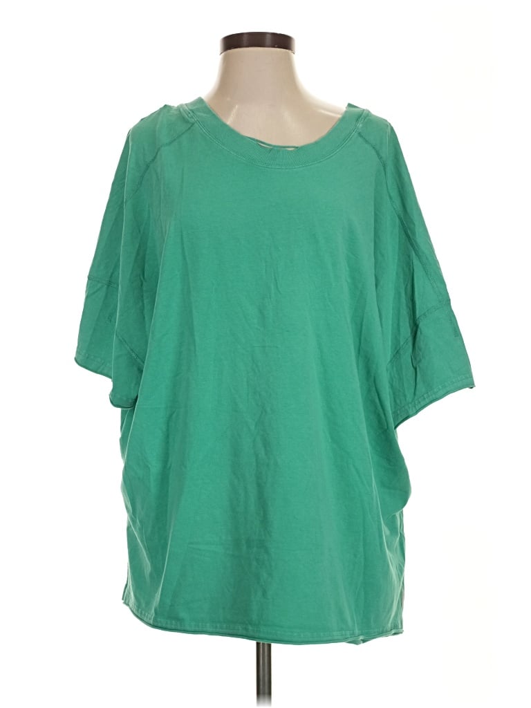 Pre-owned Fp Movement Short Sleeve T-shirt In Green