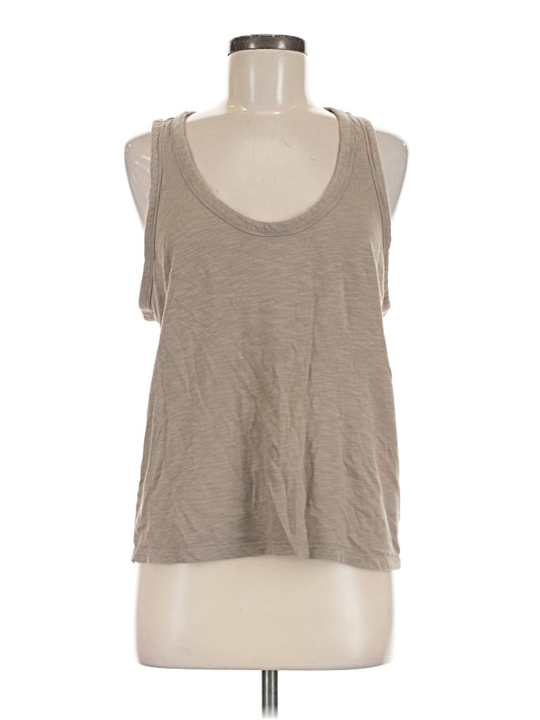 Pre-owned Universal Thread Sleeveless T-shirt In Tan