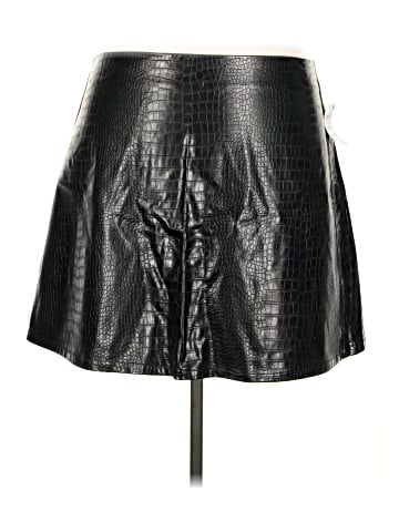 Bar III Faux Leather Skirt (view 1)