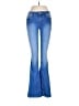 Mossimo Hearts Blue Jeans Size 00 - photo 1