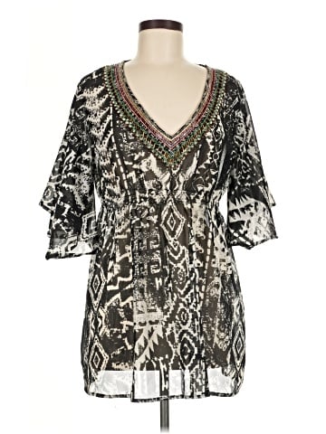 Mix Nouveau 3/4 Sleeve Blouse (view 1)