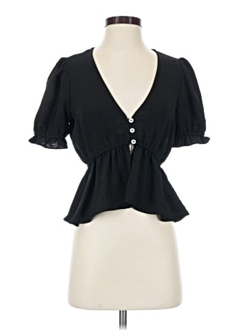 Melrose and Market Short Sleeve Blouse (view 1)