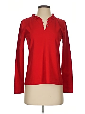 Ann Taylor Long Sleeve Polo (view 1)