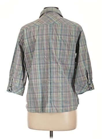 Woolrich 3/4 Sleeve Button-Down Shirt (view 2)
