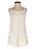 Xhilaration 100% Cotton Solid Ivory Romper Size S - photo 1