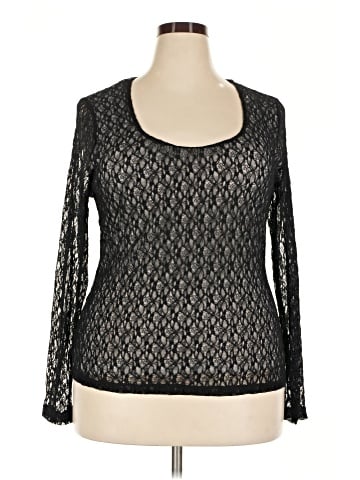 Bar III Long Sleeve Top (view 1)