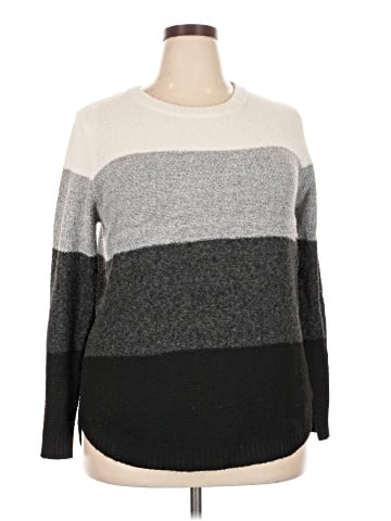 Pink Clover Pullover Sweater (view 1)