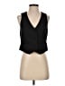 J.Crew Collection 100% Wool Black Vest Size 2 - photo 1