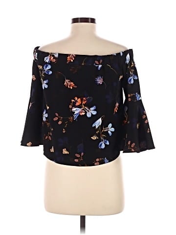 Topshop 3/4 Sleeve Blouse (view 2)