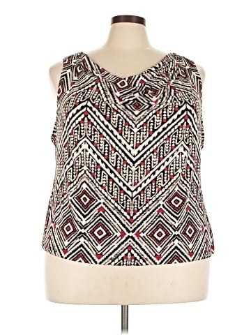 Calvin Klein Sleeveless Blouse (view 1)
