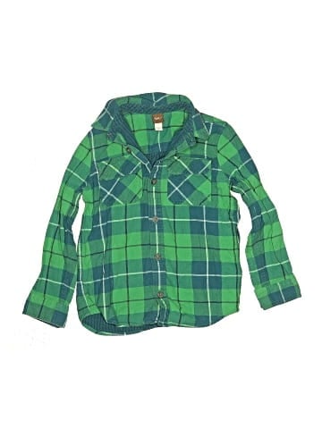 Tea Long Sleeve Button-Down Shirt (view 1)