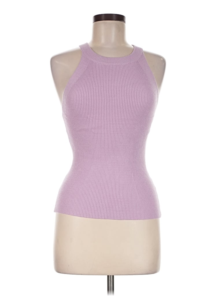 Pre-owned Aemi + Co Sweater Vest In Purple