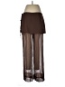 Topshop 100% Polyester Brown Active Pants Size 12 - photo 2