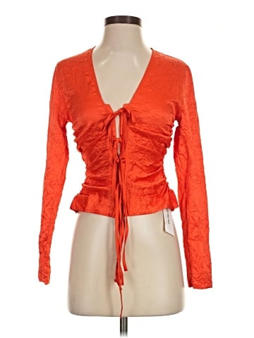 Ganni Long Sleeve T-Shirt (view 1)