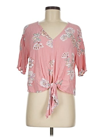Eyeshadow Short Sleeve Blouse (view 1)
