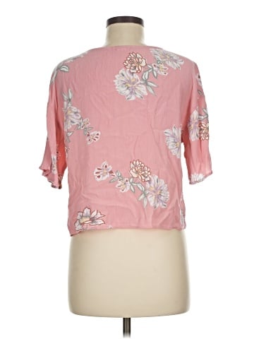 Eyeshadow Short Sleeve Blouse (view 2)