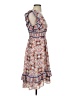 Max Studio 100% Polyester Paisley White Casual Dress Size S - photo 4
