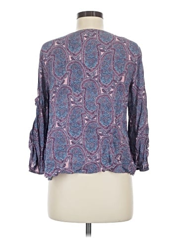 a.n.a. A New Approach 3/4 Sleeve Blouse (view 2)