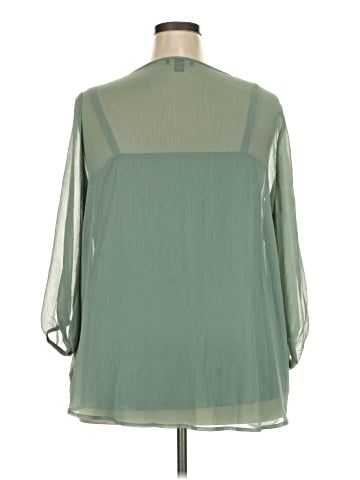 AGB 3/4 Sleeve Blouse (view 2)
