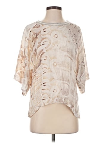 Saturday Sunday 3/4 Sleeve Blouse (view 1)